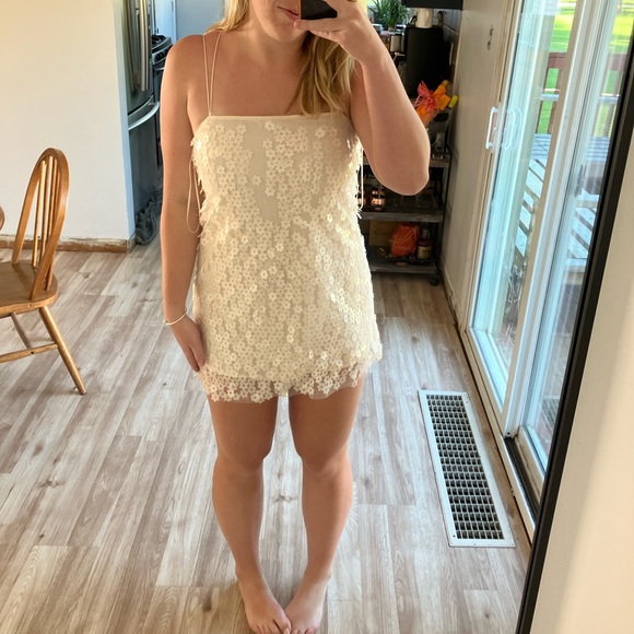 Zara floral sequins dress - Picture 3 of 4